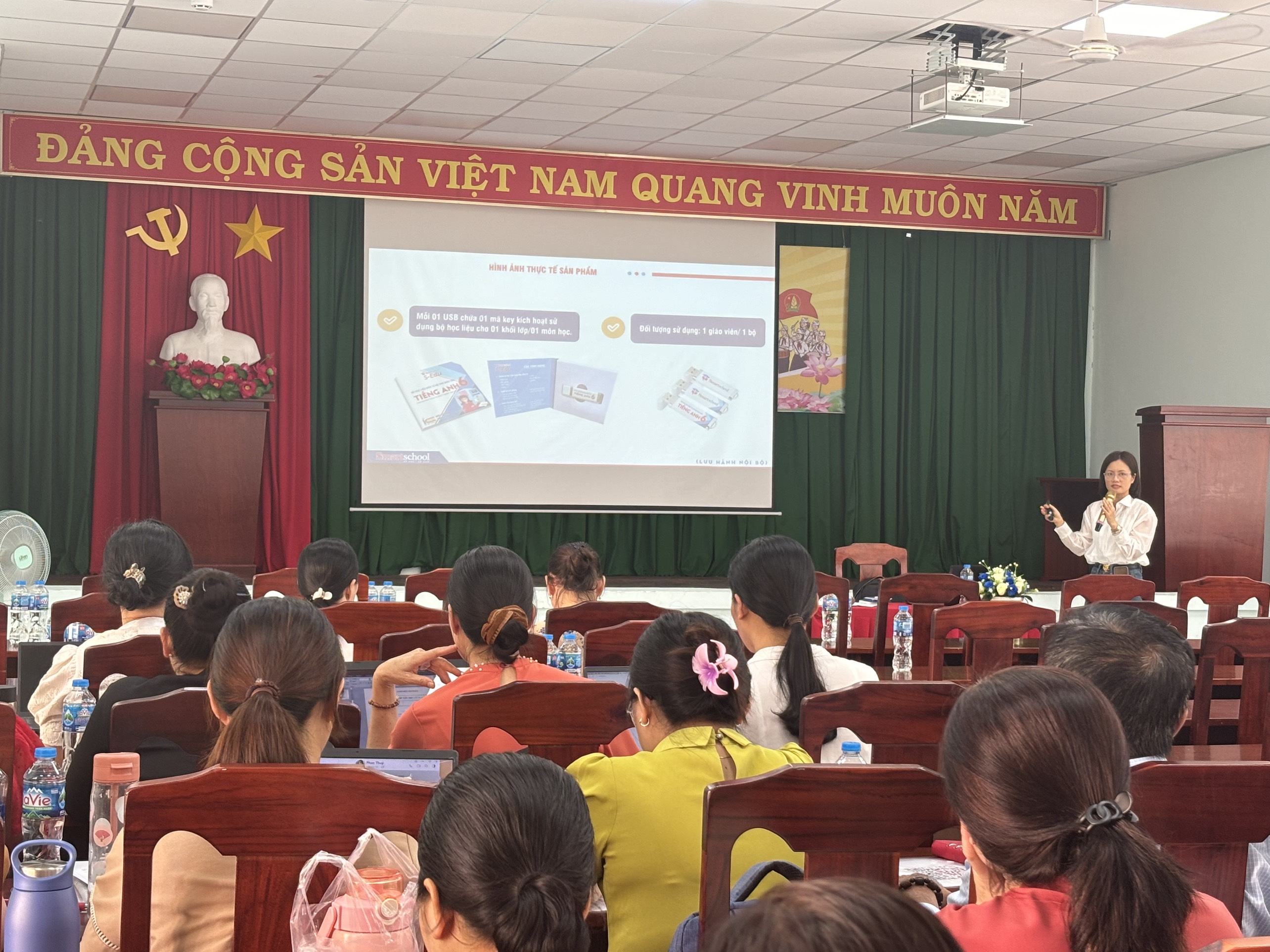 Tập huấn hướng dẫn thầy cô sử dụng Bộ học liệu điện tử hỗ trợ Giáo Viên S-edu tại TP Bà Rịa, tỉnh Bà Rịa – Vũng Tàu