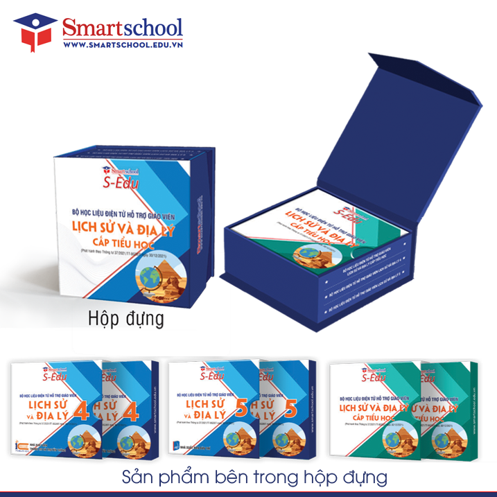 Bộ học liệu điện tử hỗ trợ giáo viên Lịch Sử và Địa Lý cấp Tiểu học