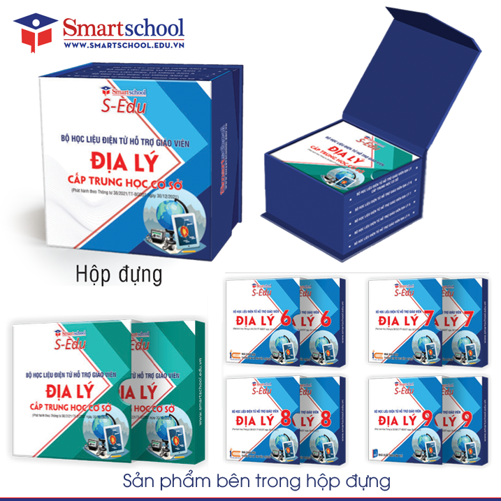 Bộ học liệu điện tử hỗ trợ giáo viên Địa lý cấp Trung học cơ sở