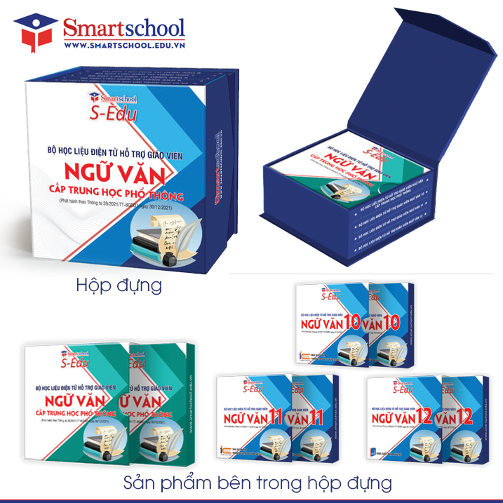 Bộ học liệu điện tử hỗ trợ giáo viên Ngữ Văn cấp Trung học phổ thông