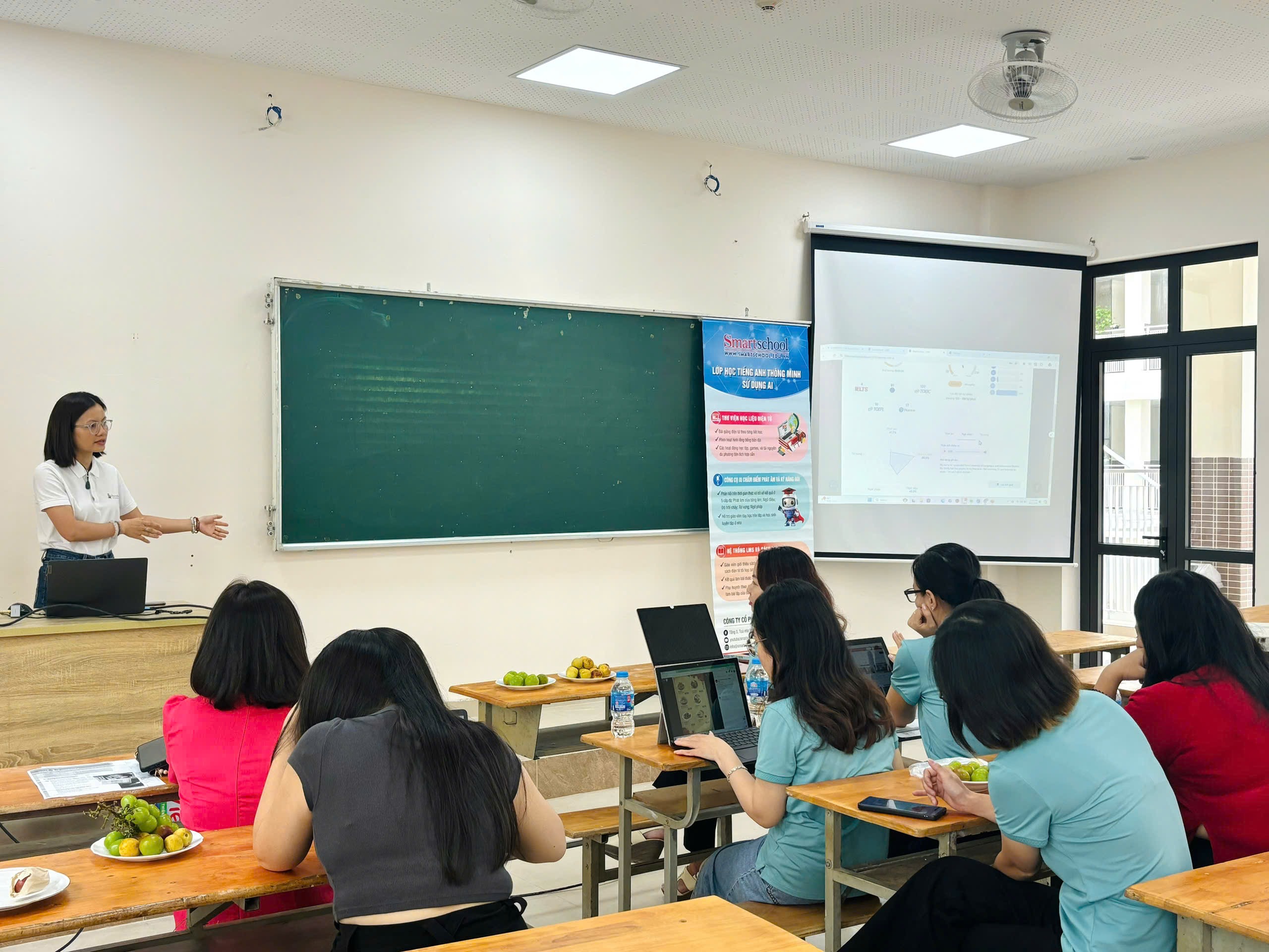 Smartschool hướng dẫn ứng dụng công nghệ trí tuệ nhân tạo trong giảng dạy môn Ngoại ngữ